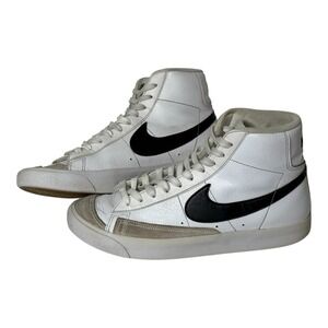 Nike Blazer Mid '77 GS DA4086-100 White/Black Youth 6Y Sneakers Shoes